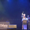 Julio de la Rosa recibe el Premio CSRTV en la Gala de Clausura del Festival de Cine "Con Acento" de Jerez