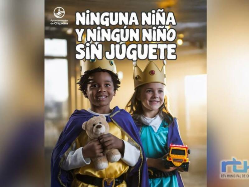 Desciende el número de solicitudes para la campaña ‘Ninguna niña ningún niño sin juguetes’ de Chipiona