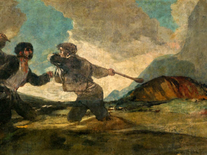      El feísmo en Goya, sus pinturas oscuras, extravagantes