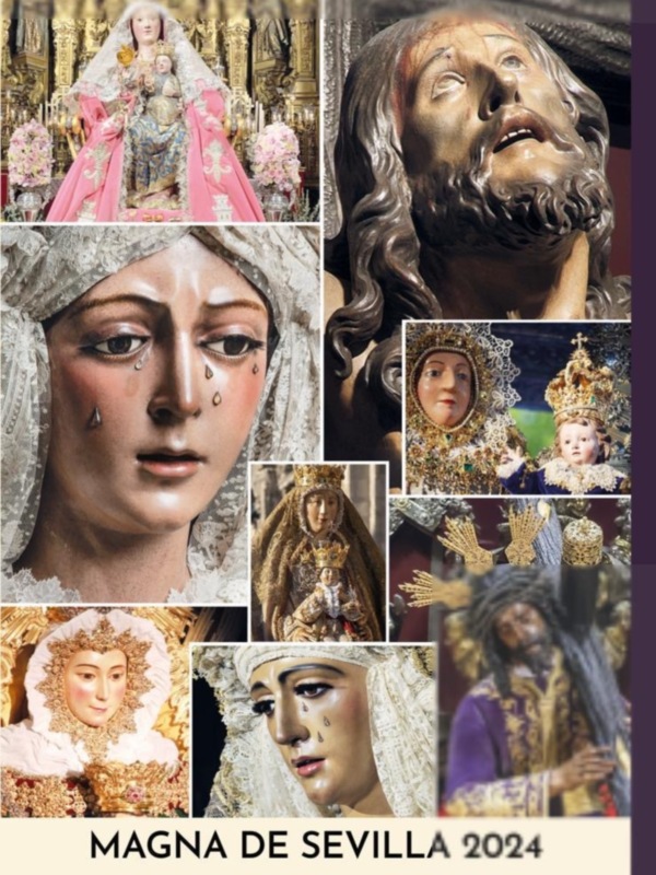 Así fue la magna de Sevilla 2024, será presentado el 23 de enero a las 7,30 de la tarde en la Casa de la Virgen de Setefilla de Lora del Rio. 