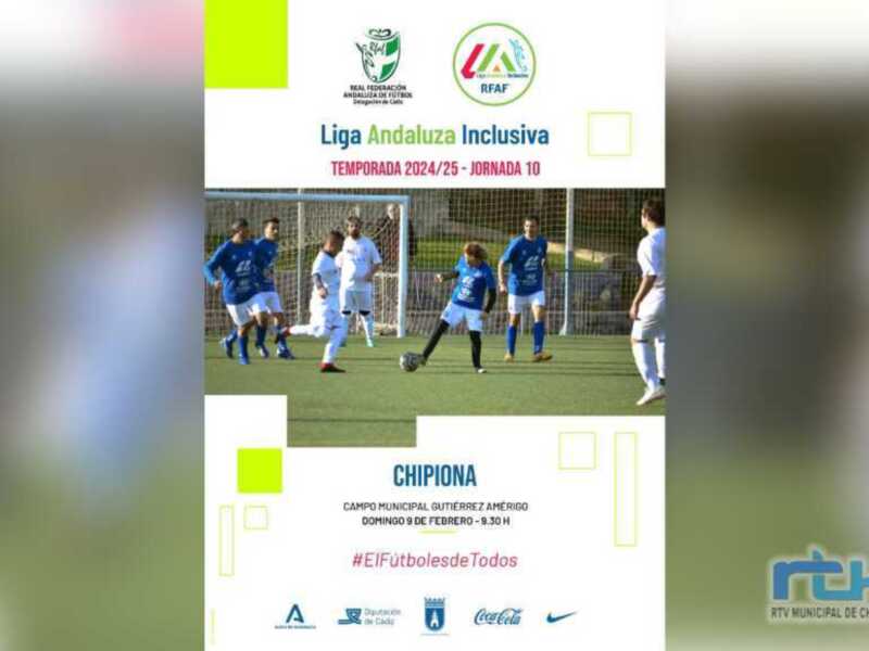 220 deportistas participarán este domingo Chipiona en la décima jornada de la Liga Andaluza Inclusiva