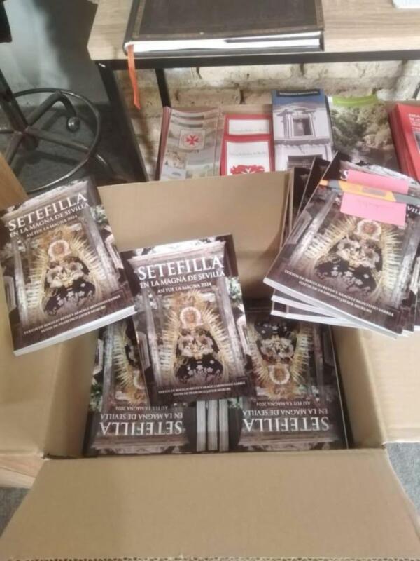 Nueva remesa del libro Setefilla en la Magna de Sevilla en Acal Lora del Río 