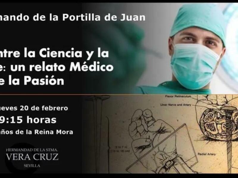 Este jueves 20 Conferencia de Fernando de la Portilla en la Hermandad Veracruz de Sevilla .