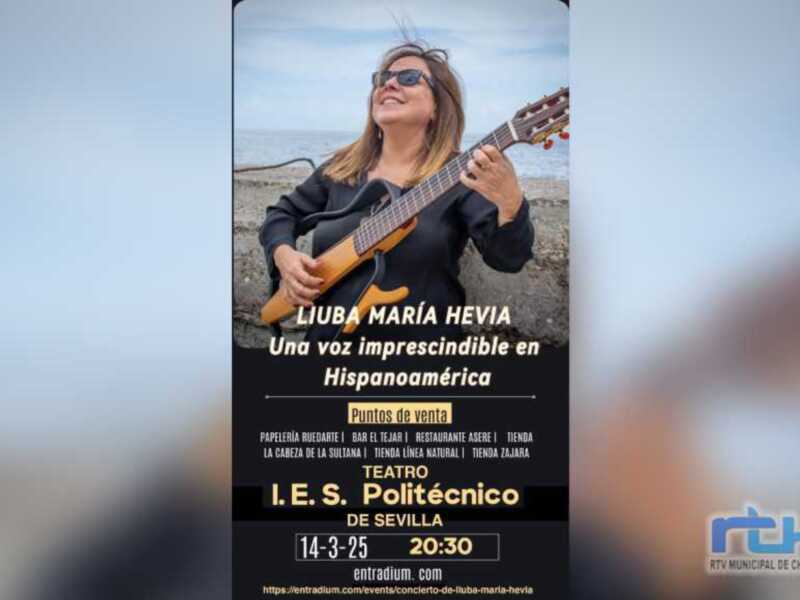 Liuba María Hevia ofrece este viernes en Sevilla un concierto con lo mejor de su repertorio