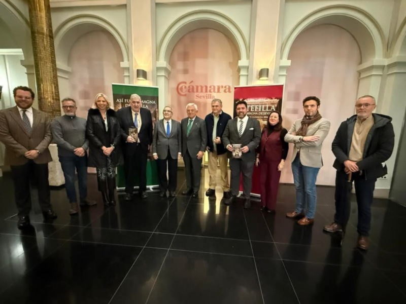 Exitosa presentación de los libros Así fue la Magna y Setefilla en la Magna de Sevilla en la Cámara de Comercio de Sevilla