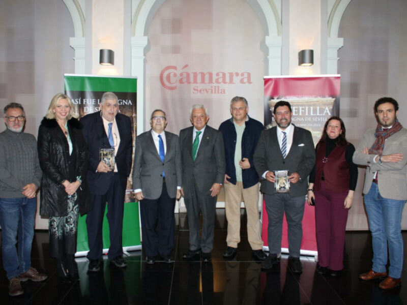 Exitosa presentación de los libros Así fue la Magna y Setefilla en la Magna de Sevilla en la Cámara de Comercio de Sevilla  