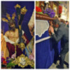 Jesús de la Caridad recorre las calles del norte de Sevilla en su procesión de Cuaresma