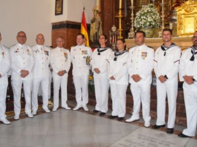  La Comandancia Naval de Sevilla rinde homenaje a su patrona en la sede de la Esperanza de Triana