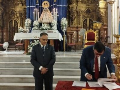 La Hermandad de Guadalupe y el Ateneo Social y Castrense de Sevilla sellan un convenio de colaboración
