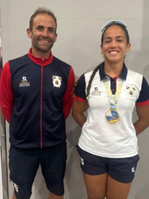 Doble oro para el remo andaluz en la Copa de la Juventud beach sprint de La Línea