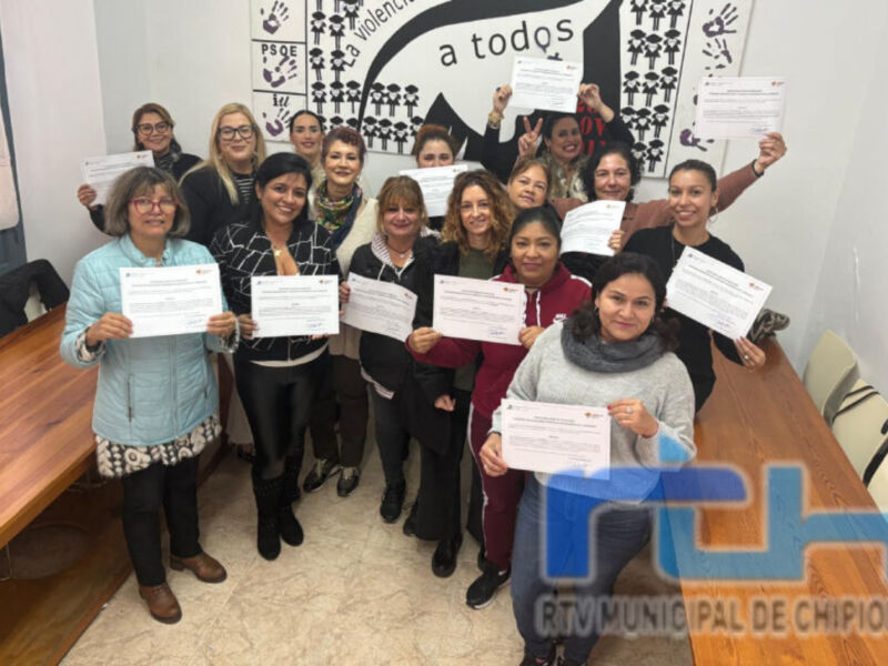 Finaliza el curso de Atención Sociosanitaria a personas dependientes en el domicilio impartido por Ademur en Chipiona