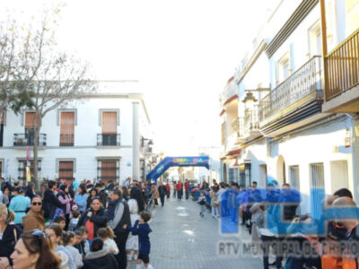 Chipiona vivió en la tarde de ayer con una altísima participación su gran fiesta del deporte navideño de la San Silvestre