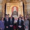 La Juventud Cofrade de la Hermandad de la Soledad de Alcalá del Río jura sus cargos en un solemne acto litúrgico
