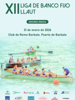 Barbate, sede de la segunda regata de la XII Liga Andaluza de remo en banco fijo llaut
