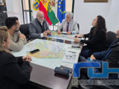 El vicepresidente de la Diputación Javier Vidal visita Chipiona para analizar varios proyectos y presupuestos para 2026