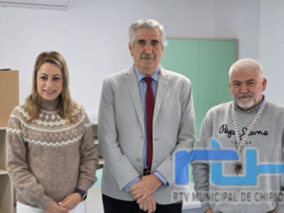 Luis Mario Aparcero y Virginia Porras presentan las obras de ampliación realizadas en la Escuela Infantil Pepita Pérez