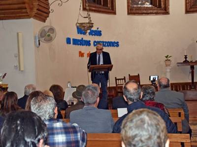 La XIV Exaltación de la Semana Santa eleva el espíritu cofrade en la Tertulia  Cofrade el “Costero” en  la Salle Felipe Benito de Sevilla