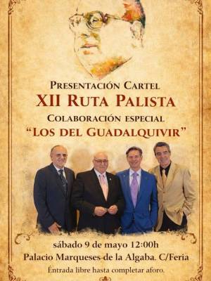 Sevilla acoge la presentación del cartel de la XII Ruta Palista en el Palacio de los Marqueses de la Algaba 