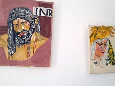 “Exposición en Las Sirenas muestra la visión artística de residentes de FAISEM Sevilla sobre la Semana Santa”