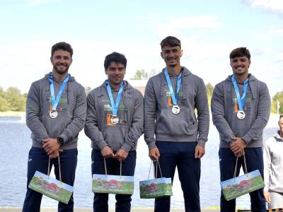 Podio para el Náutico Sevilla en la Copa del Mundo de sprint olímpico de piragüismo