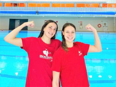 El Club Natación Sincro Sevilla, en la Copa del Mundo de Pontevedra