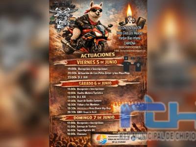 Este fin de semana tiene lugar en Chipiona la concentración del Moto Club Los Mascas