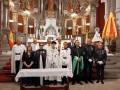 Órdenes de caballería y hermandades religiosas celebran en Gijón la festividad de San Fernando 
