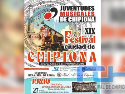 Este sábado arranca el Festival de Música Ciudad de Chipiona con la Orquesta Joven Camerata de Jerez