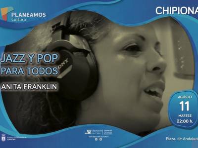 El ciclo Música al Fresco de la Delegación de Cultura trae mañana martes jazz y pop para todos con Anita Franklin 