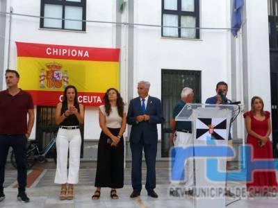 Chipiona se suma a la concentración convocada por la FEMP para mostrar su apoyo a Ceuta