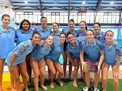 Las chicas del Club Waterpolo Dos Hermanas PQS estrenan su casillero de victorias en Primera a costa del AESE L'Hospitalet