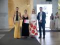 Entrega del primer premio del XX Certamen Crea SVQ Joven en la Real Fábrica de Artillería de Sevilla.