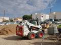 Obras en el tramo 6 de La Vereda, en Utrera.