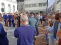El Puerto de Santa María conmemora la Fiesta Nacional con un solemne homenaje a la bandera y a los caídos