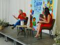 Uno de los encuentros literarios de la III Semana del Libro de Utrera.