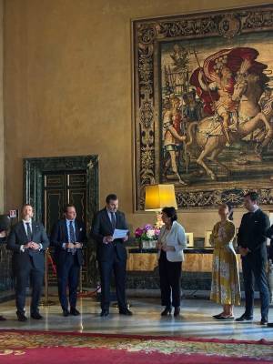 Discurso del Hermano Mayor de la Hermandad del Rocío de la Macarena en la Embajada de España ante la Santa Sede 