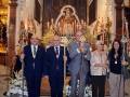 Sevilla acompaña a la Virgen de la Sierra en su tradicional salida procesional