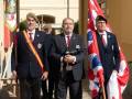  Sevilla rinde homenaje a los veteranos del Regimiento de Infantería Soria 9 en Sevilla 